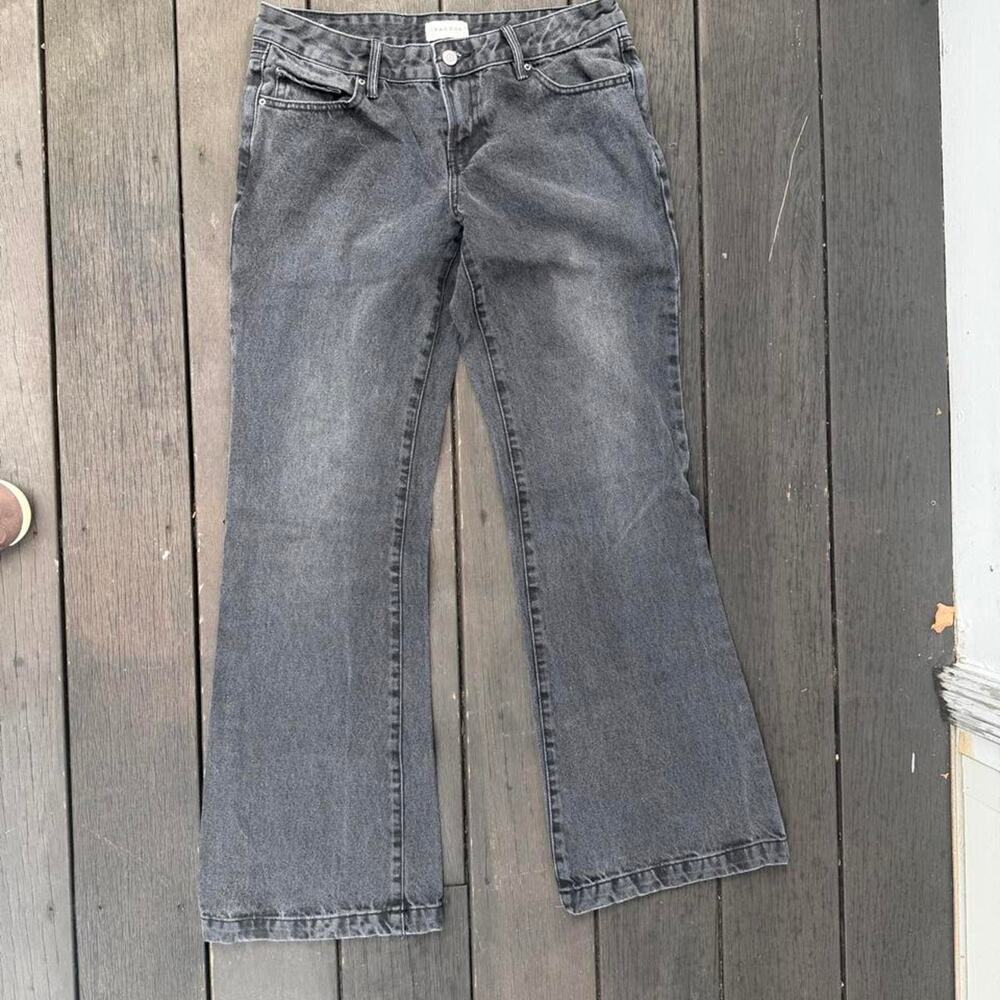 PacSun Black Wash Low Rise Bootcut Jeans Size 27